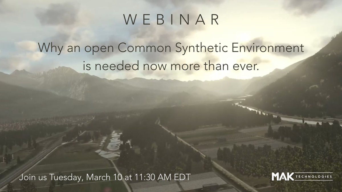 MAK Technologies tweet media