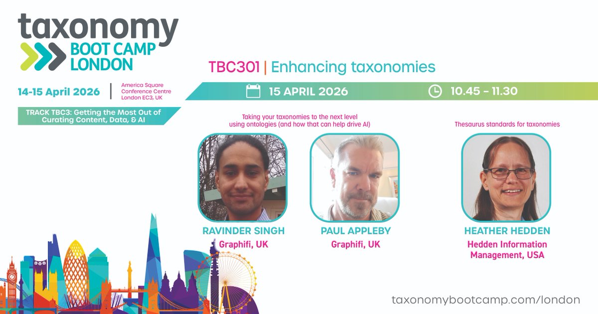 Taxonomy Boot Camp tweet media