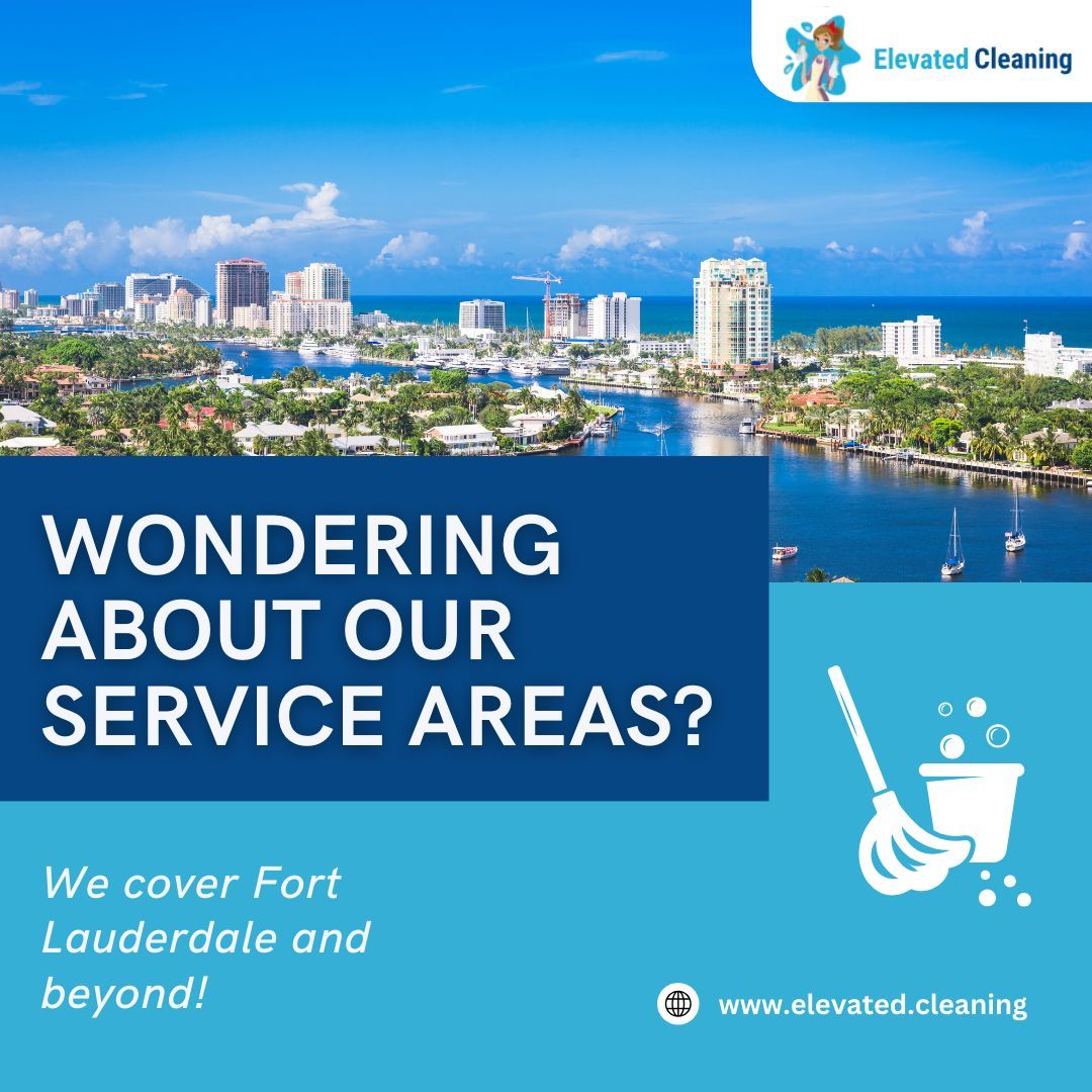 ElevatedCleanFL's tweet image. Looking for a reliable cleaning service in Fort Lauderdale? Look no further! Elevated Cleaning has got you covered. Visit our website for more details. #CleaningService #FortLauderdale #ElevatedCleaning

elevated.cleaning
754-354-4442