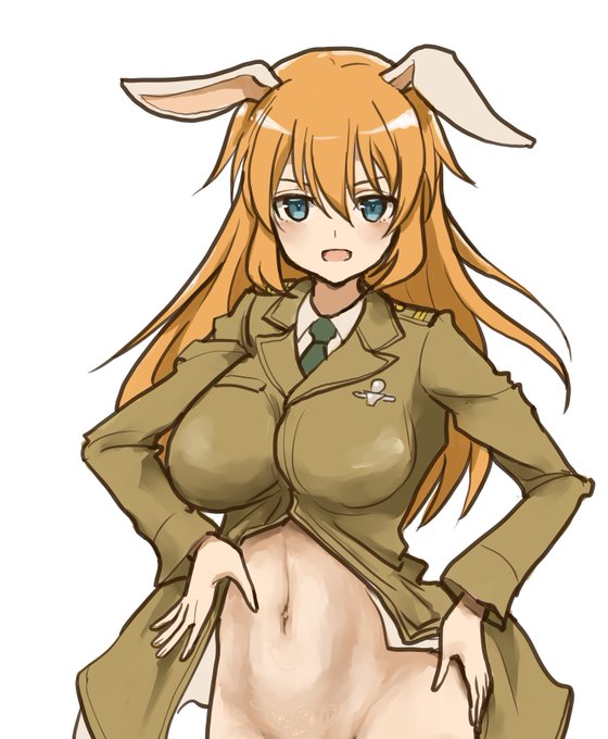 #シャーロット・E・イェーガー生誕祭2026 #s_witch 
おなかもグラマラスなシャーリー(芳佳がおさんどんするようになる前) 