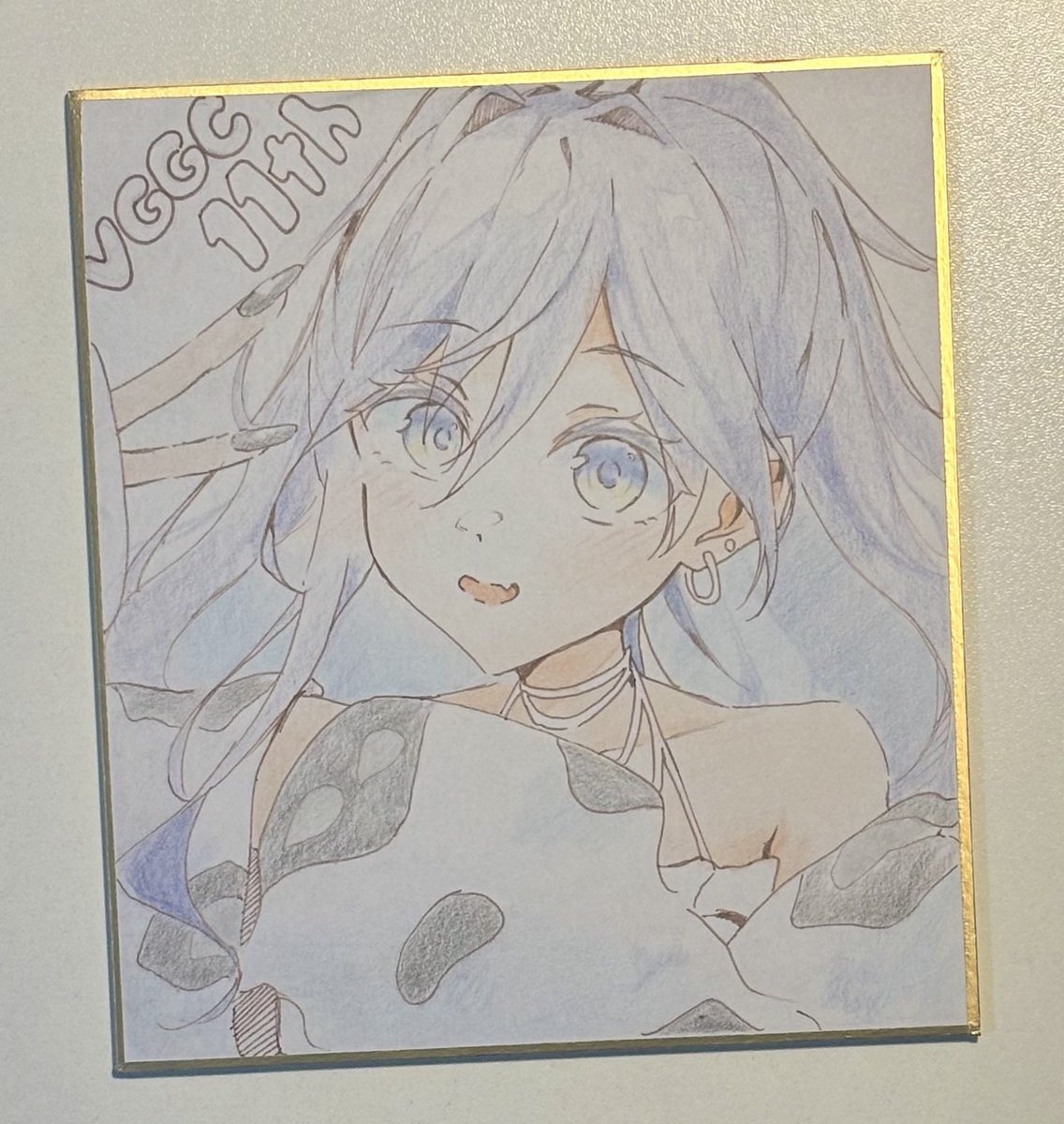 色紙8枚目 ラストのせさん〜！ #VGGC11th