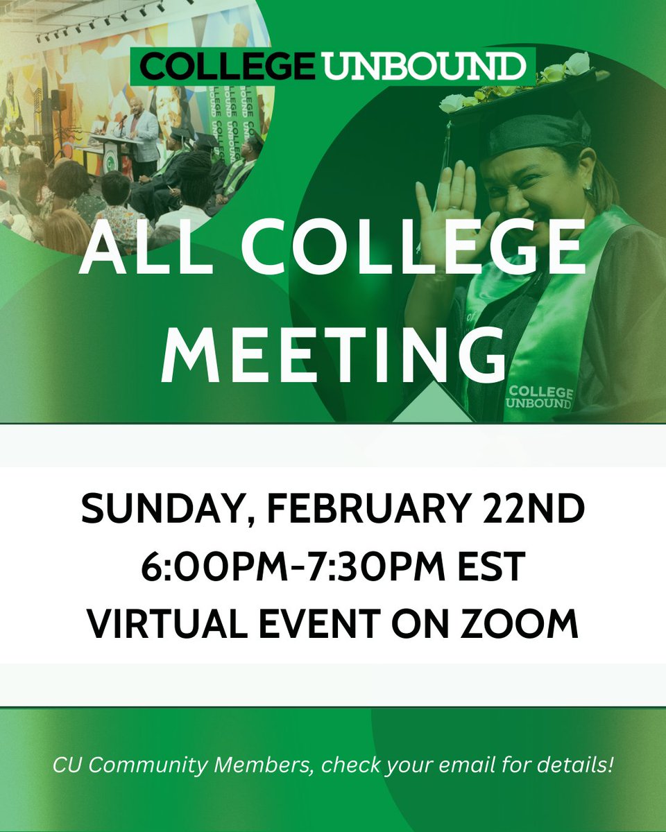 College Unbound tweet media