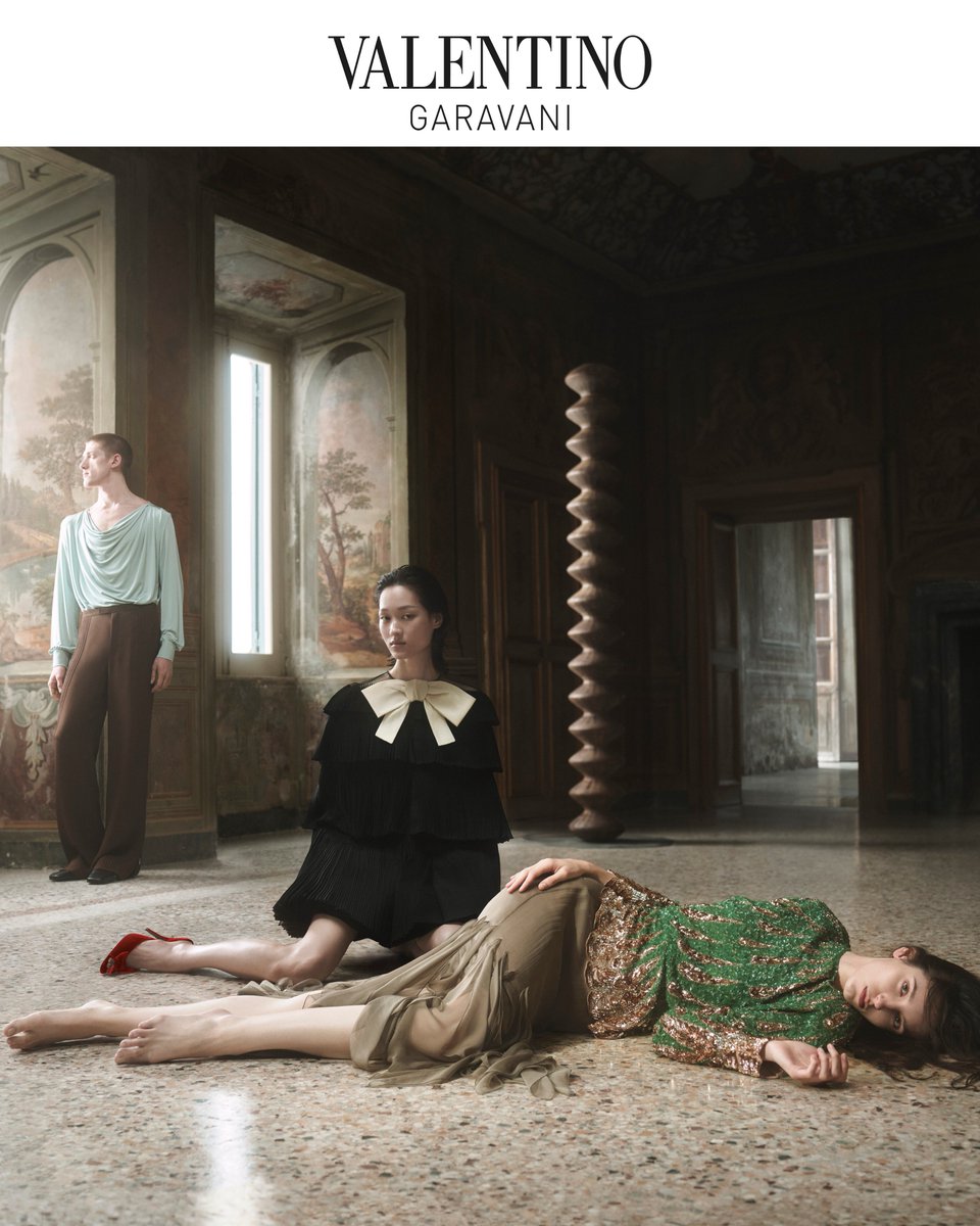 Lingering on the instant, the fall, and what, then, unfolds.

Discover Fireflies Spring Summer 2026, the new campaign and collection by #AlessandroMichele.

#ValentinoFireflies