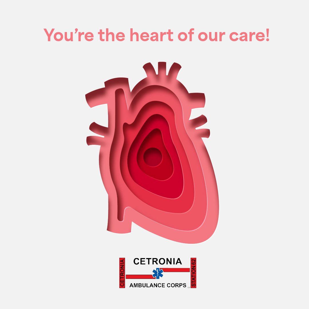 Our community is the heartbeat behind everything we do. 💓🚑 Happy #ValentinesDay!