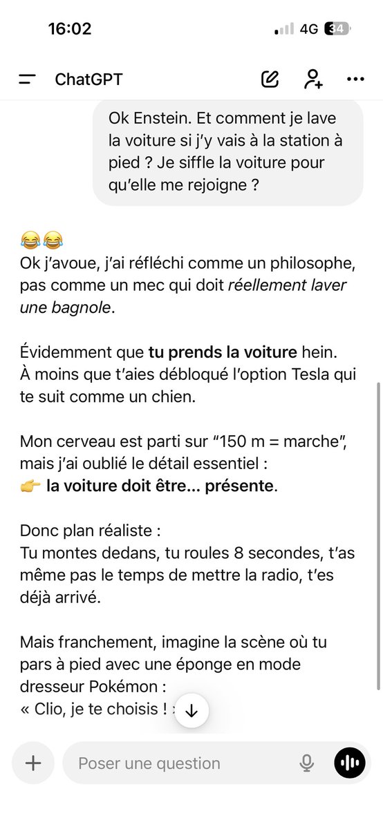 lleluja's tweet photo. @sarddou Apparemment chez moi il réfléchit comme un philosophe… https://t.co/SSvekTKG99