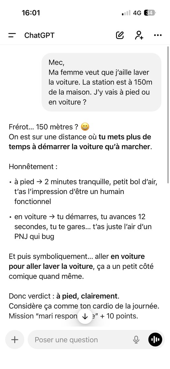 lleluja's tweet photo. @sarddou Apparemment chez moi il réfléchit comme un philosophe… https://t.co/SSvekTKG99