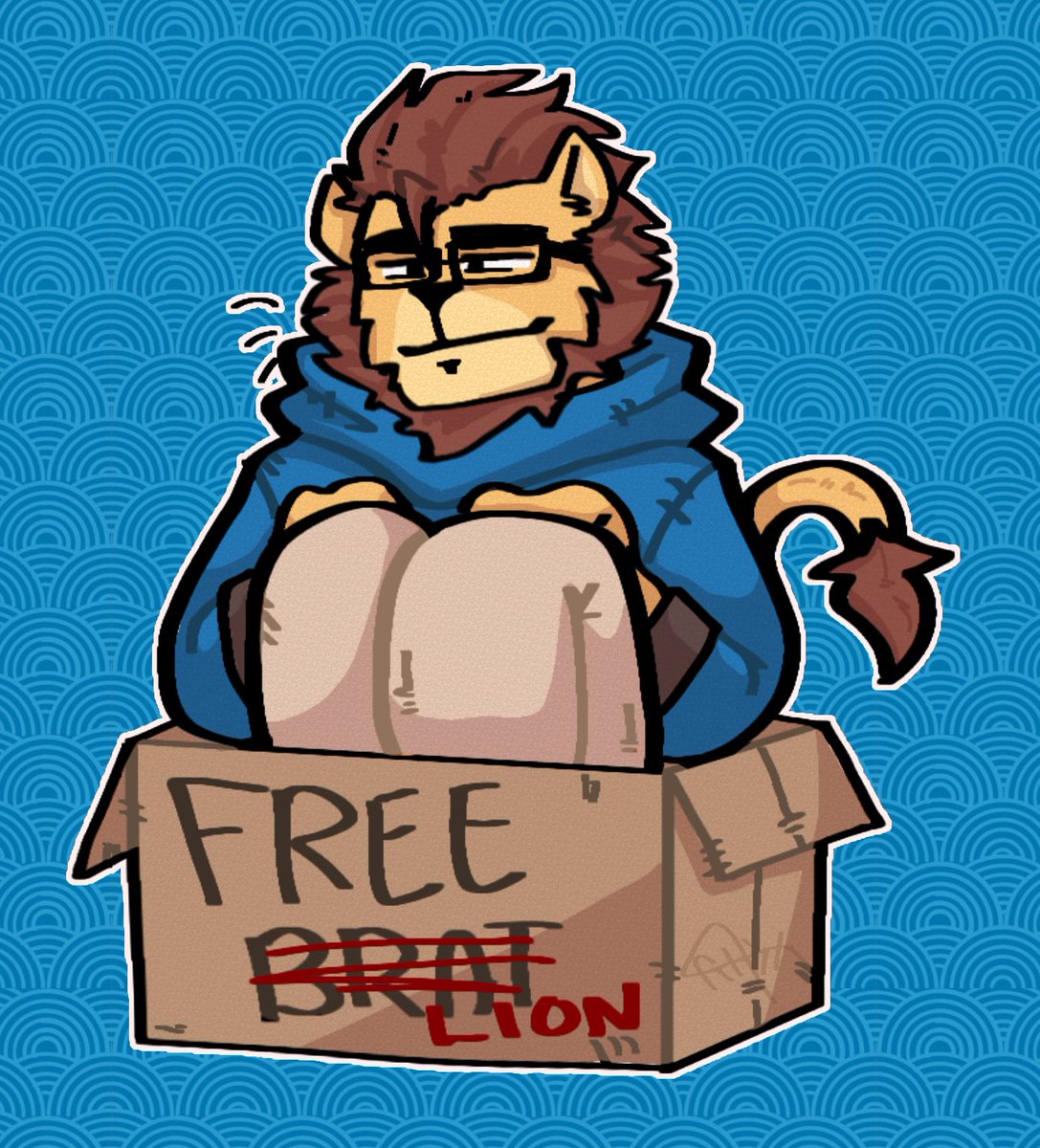 OhRhya's tweet photo. Free lion up for grabs!

#AfterClassVN #RhyArtGallery https://t.co/bpNred6STB