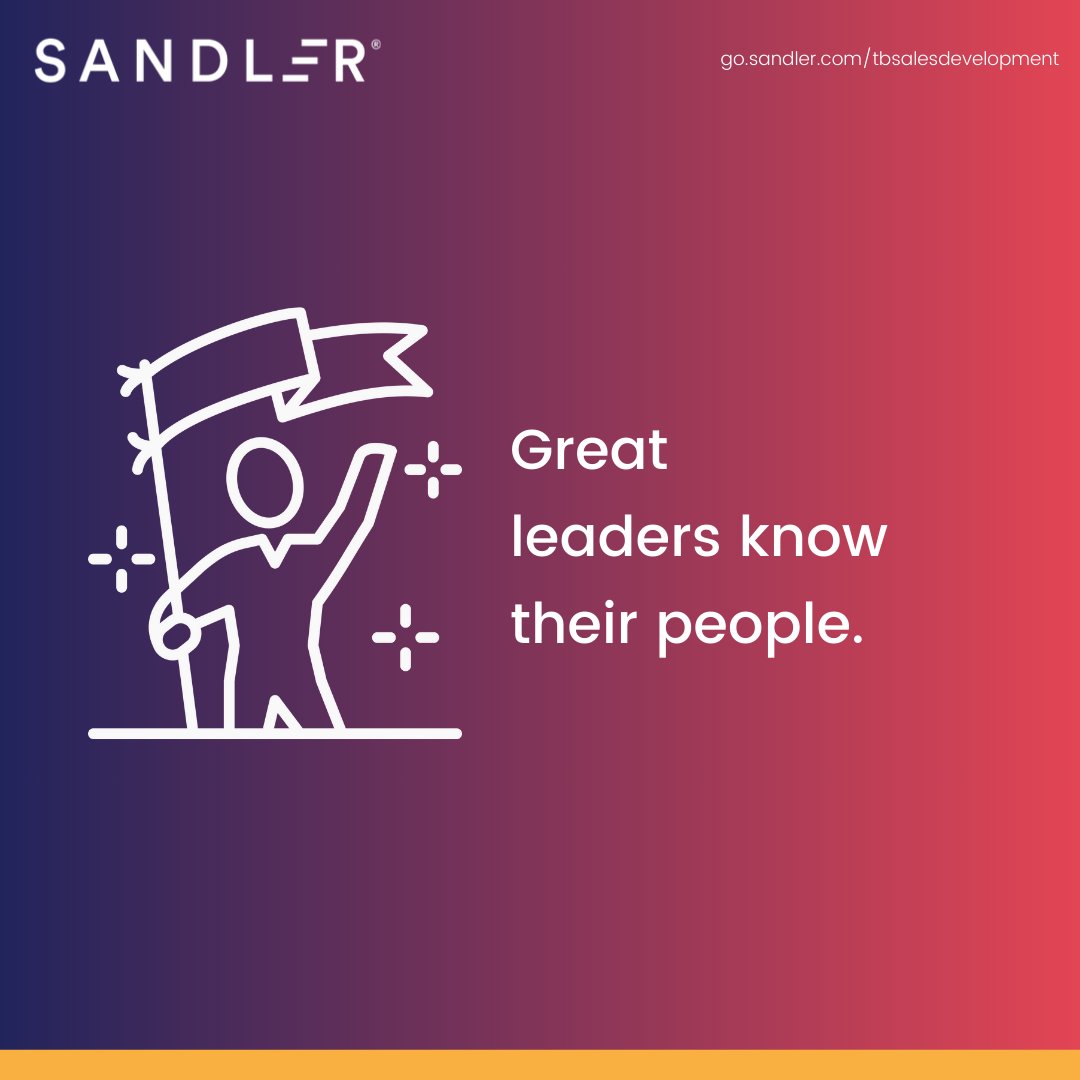 Strong leadership starts with knowing your people — not just the numbers, but what matters to them and what you’ve committed to together.

Good leaders remember. Great leaders prepare.
hubs.li/Q042jQfT0

#leadership #professionalgrowth #peoplefirst #sandlertraining
