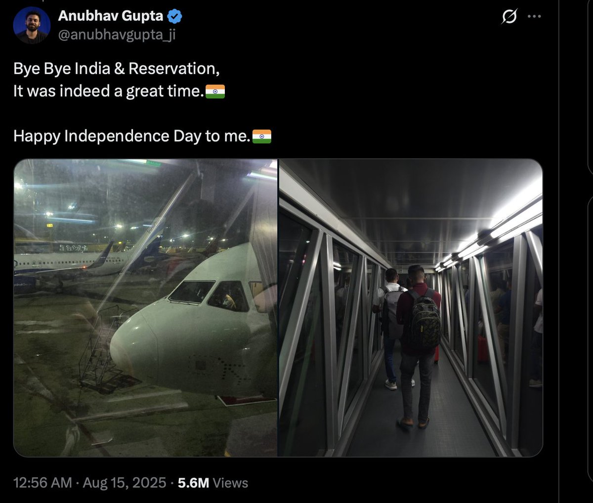 Task for you guys:
Find a single tweet from 'Bhagode' Anubhav Gupta against AAP or Kejriwal!