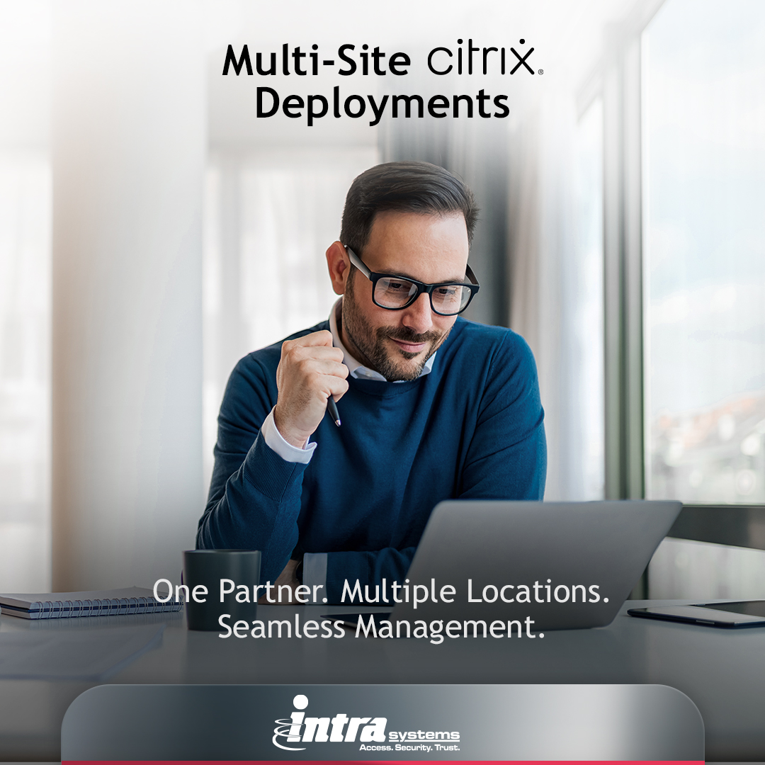 Managing Citrix across multiple locations? We’ve mastered it. IntraSystems delivers expert support for complex, multi-site Citrix CSP deployments—ensuring consistency, scalability, and predictable costs. Let’s talk 👉 hubs.la/Q042QVXH0

#CitrixCSP #MultiSite #EnterpriseIT
