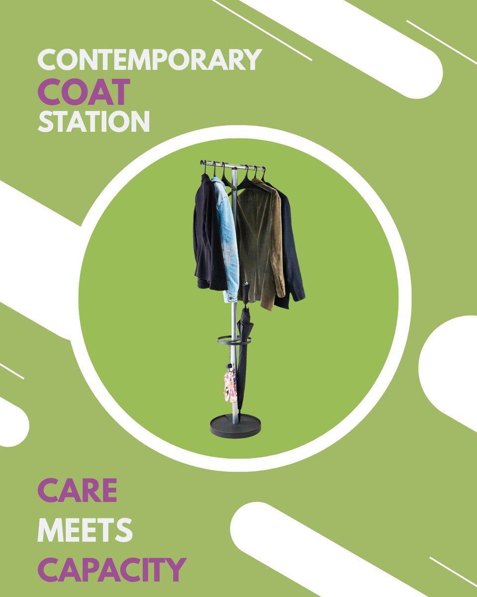 VictorTechBrand's tweet image. Upgrade your workspace with effortless organization. The Alba Wave2 Coat Stand &amp;amp; Garment Rack brings modern style and smart storage to offices, entryways, and reception areas. 

👉 Check it out here: bit.ly/3MEEqm1

#Alba #EntrywayEssentials #ModernDesign