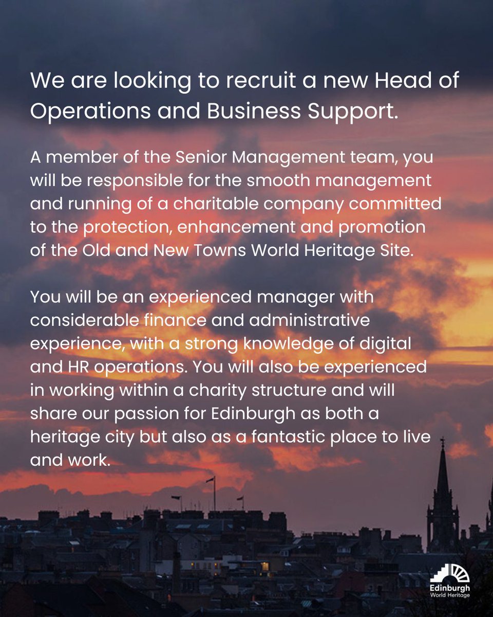 Edinburgh World Heritage tweet media