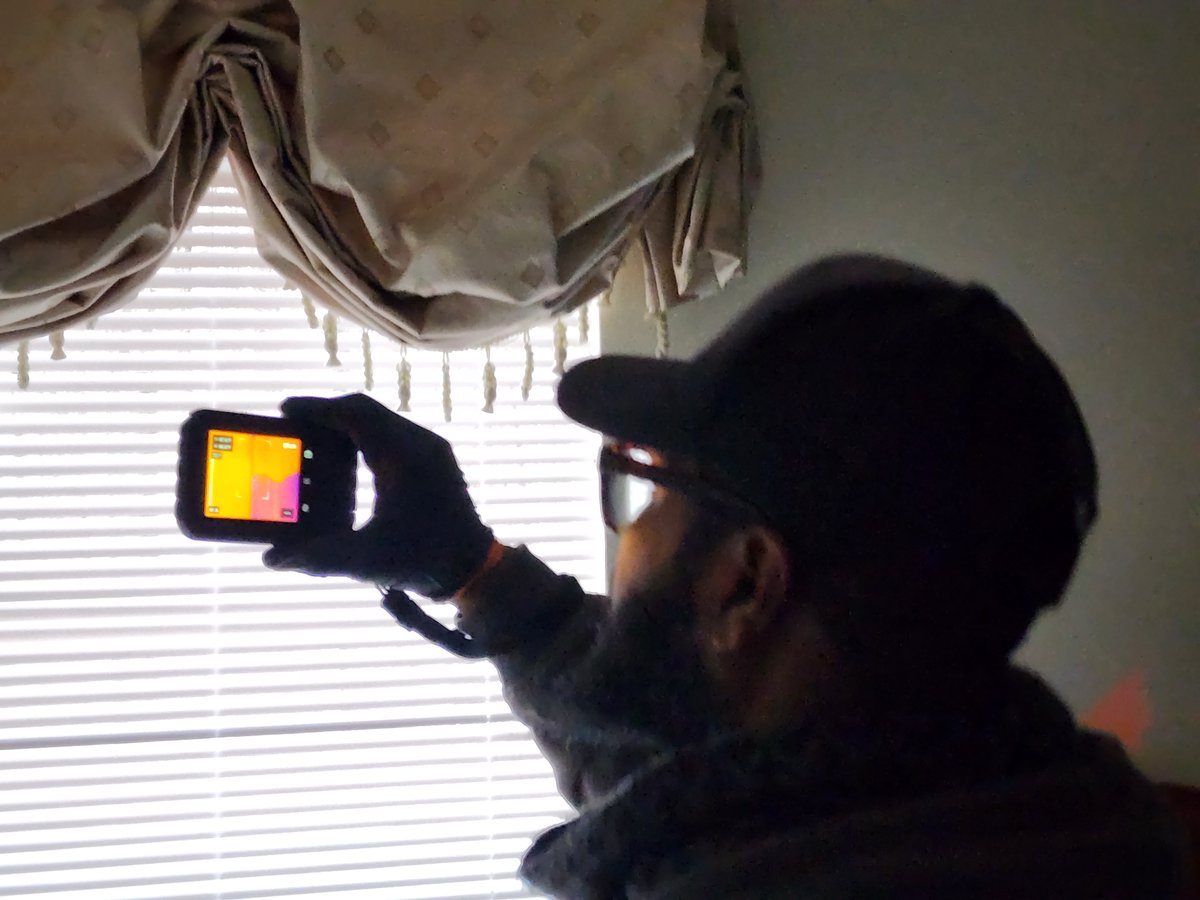 Not sure where the leaks are? That’s where we come in. We can find those leaks that are costing you money and comfort.

Please like, follow, and share this post to help your friends stop heating and cooling the outside! And call us for more information...  443-575-6592.