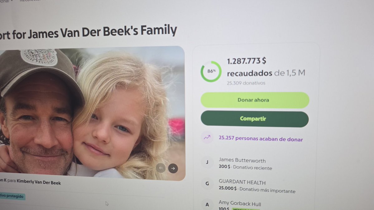 JUST DONATED for the countless hours of entertainment and nostalgia he brought me as a teenager following Dawson's Creek 💔. Here's to the memories and the impact he's had on my cinephile youth.

Fly High #JamesVanDerBeek