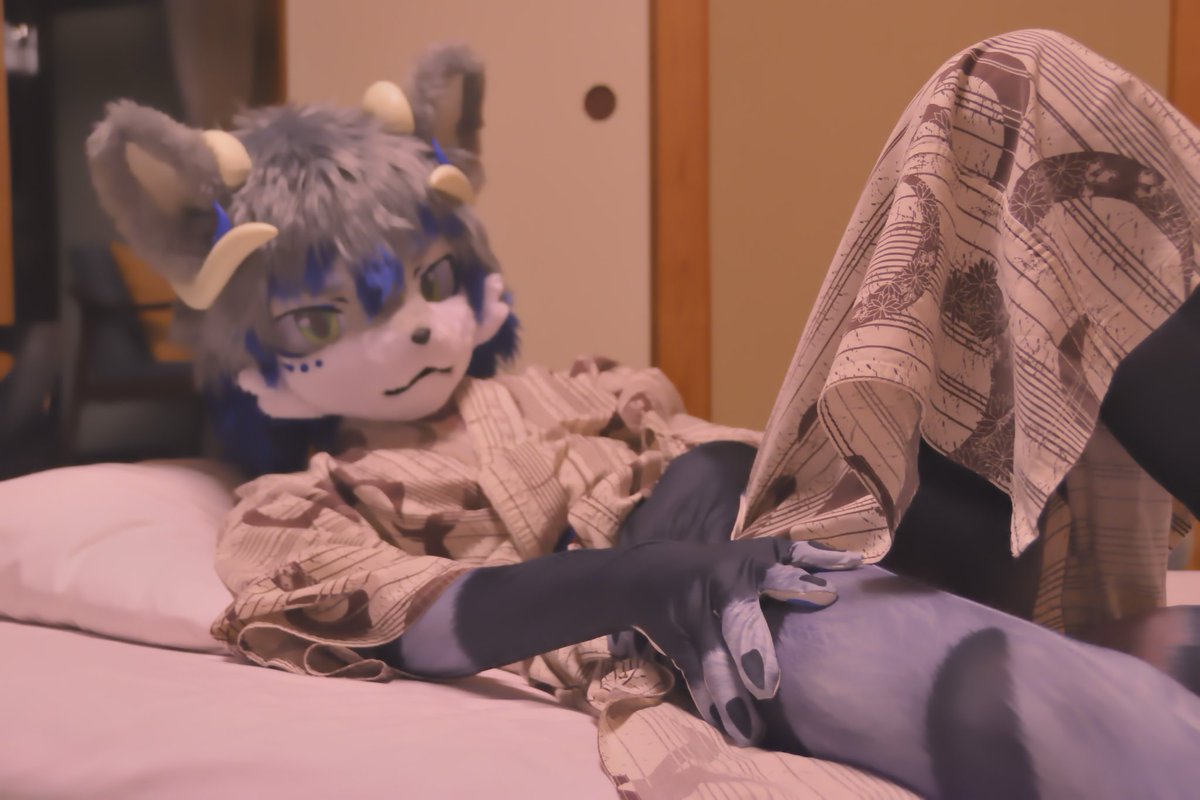 Miture_508's tweet photo. あっち向いてて
#fursuitFriday https://t.co/BEmQKmfO93
