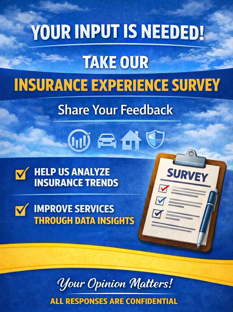 Our Insurance survey is live!

Click on the link to take part!
ee.kobotoolbox.org/x/duEKcs5x

#research #Data #insight #survey
