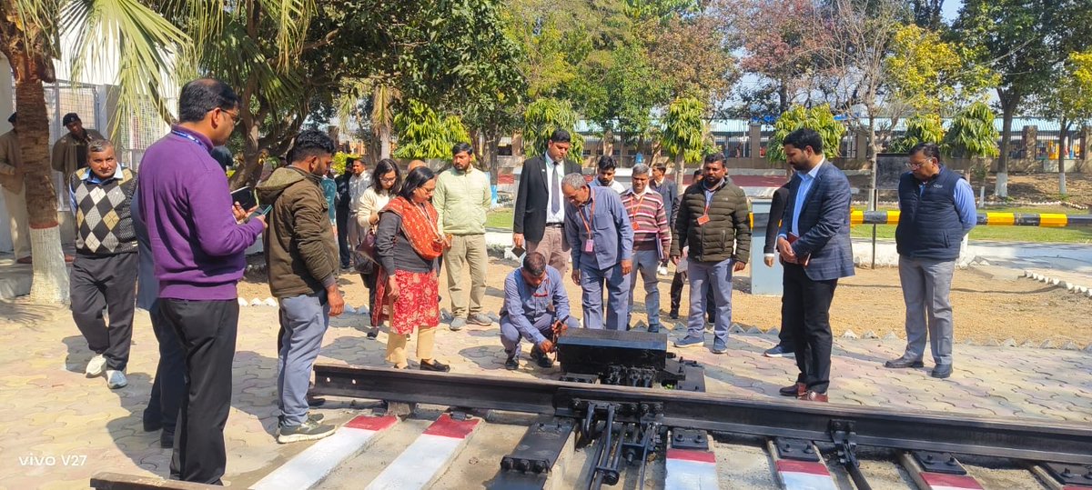 IRTSassociation's tweet photo. In line with Hon'ble Minister of Railways’ vision for a future-ready workforce, Dr. Monica Agnihotri (IRTS:1992), PCOM, Northern Railway inaugurated first of it’s kind Traffic Model Park at DTTC, Kurukshetra.

This tech-driven move aims to build a highly competent, future-ready workforce by enabling cutting edge technology for their training.

#IRTS #Logistics #civilservices #IndianRailways