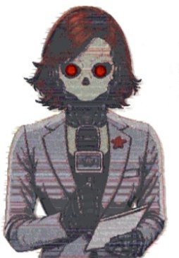 Lil sketch of a reporter from Helldivers 2