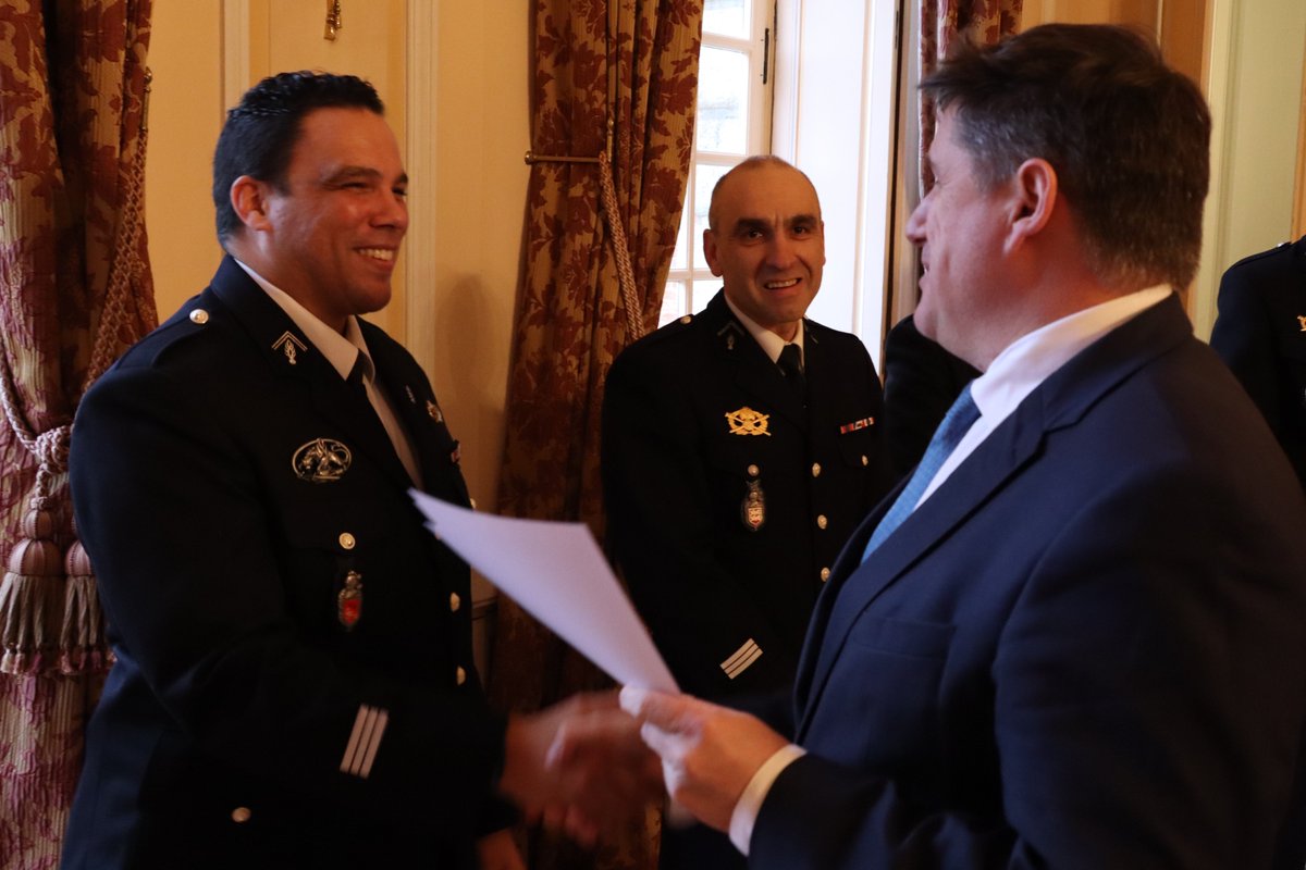 Image de Préfet de l'Orne - #Sécurité | 👏 Mardi 10 février, Hervé Tourmente, préfet de l'Orne, a remis des lettres de félicitat