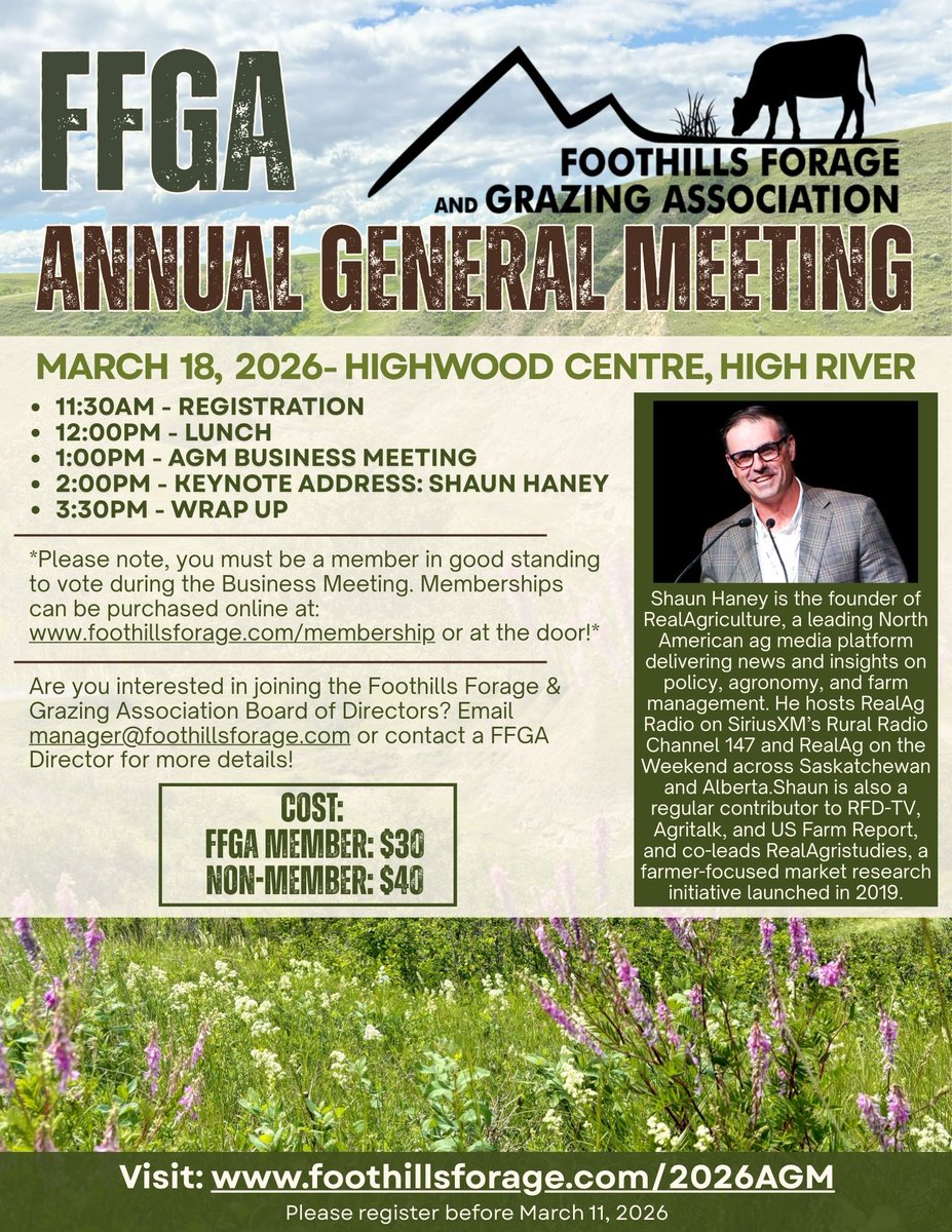 Foothills Forage & Grazing Association tweet media