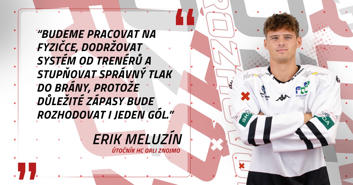 🗣🎙Po návratu z hostování ERIK MELUZÍN hodnotí pro něj speciální atmosféru těchto duelů s Velkým Meziříčím. Přibližuje přípravu týmu na play-off a zmiňuje, proč jsou poslední zápasy základní části důležité.

📰Rozhovor👇
hcorli.cz/article/8025-H…