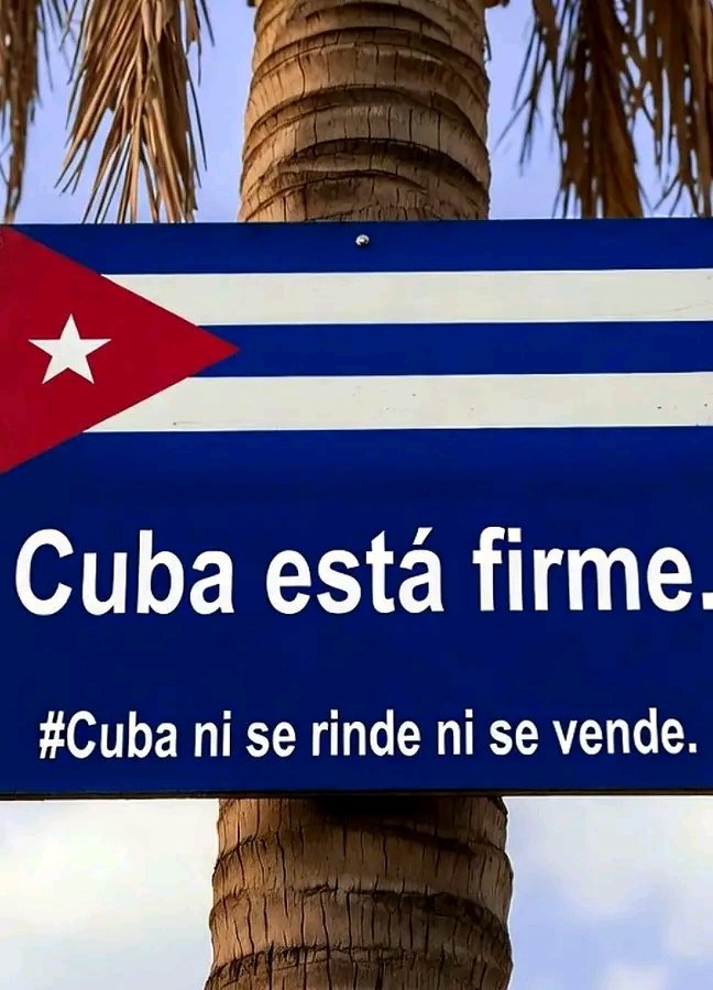 Que se sepa!
Dale #CubaEstáFirme