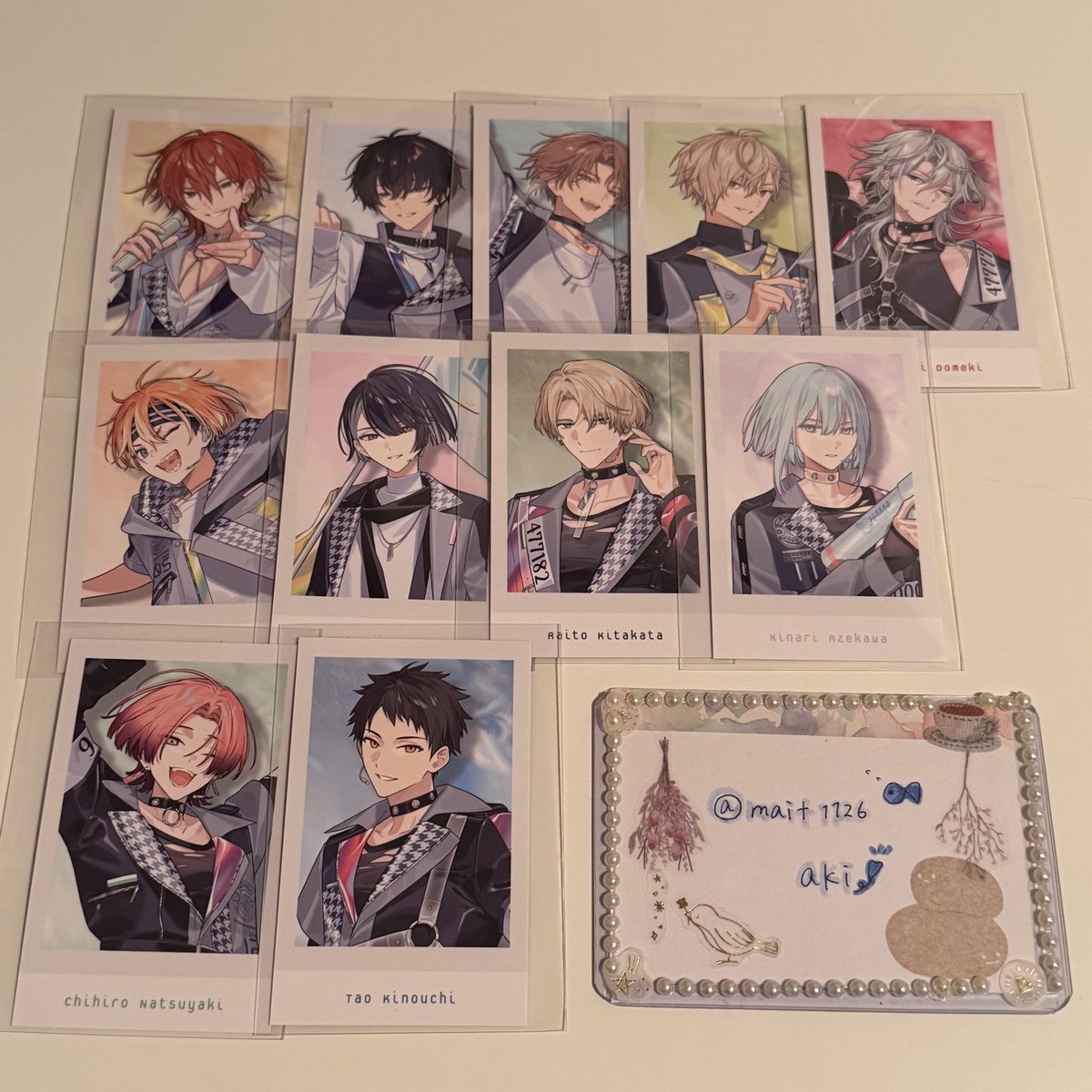 交換】エイトリ 18TRIP おもライ 特典 フォトカード 譲）練牙添あく太