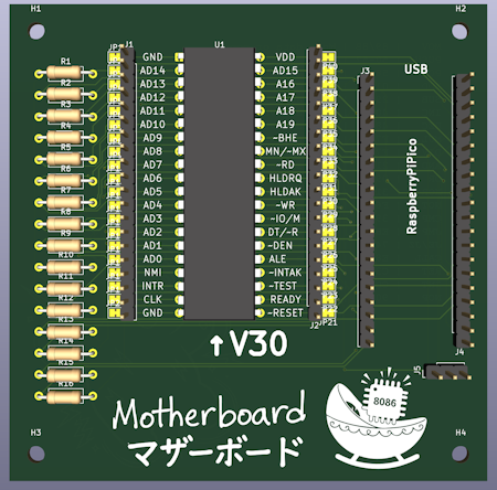 Building an x86 "motherboard" and running MS-DOS on it <a href="/Raspberry_Pi/">Raspberry Pi</a> 

Another use of Raspberry Pi microcontrollers to stand in for vintage hardware. Sweet!

blog.adafruit.com/2026/02/12/bui…