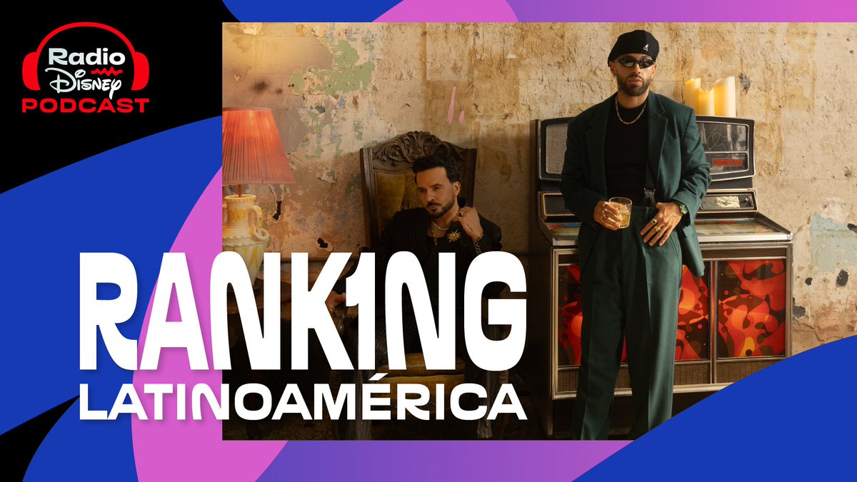 ¡@luisfonsi y <a href="/feid/">suena</a> llegan a la cima del #RankingRD Latinoamérica con “Cambiaré”! 🎶🔥

¡Sigue votando en radiodisney.com, descubre la lista completa y escucha el podcast en dis.la/RankingRD! 🎧
