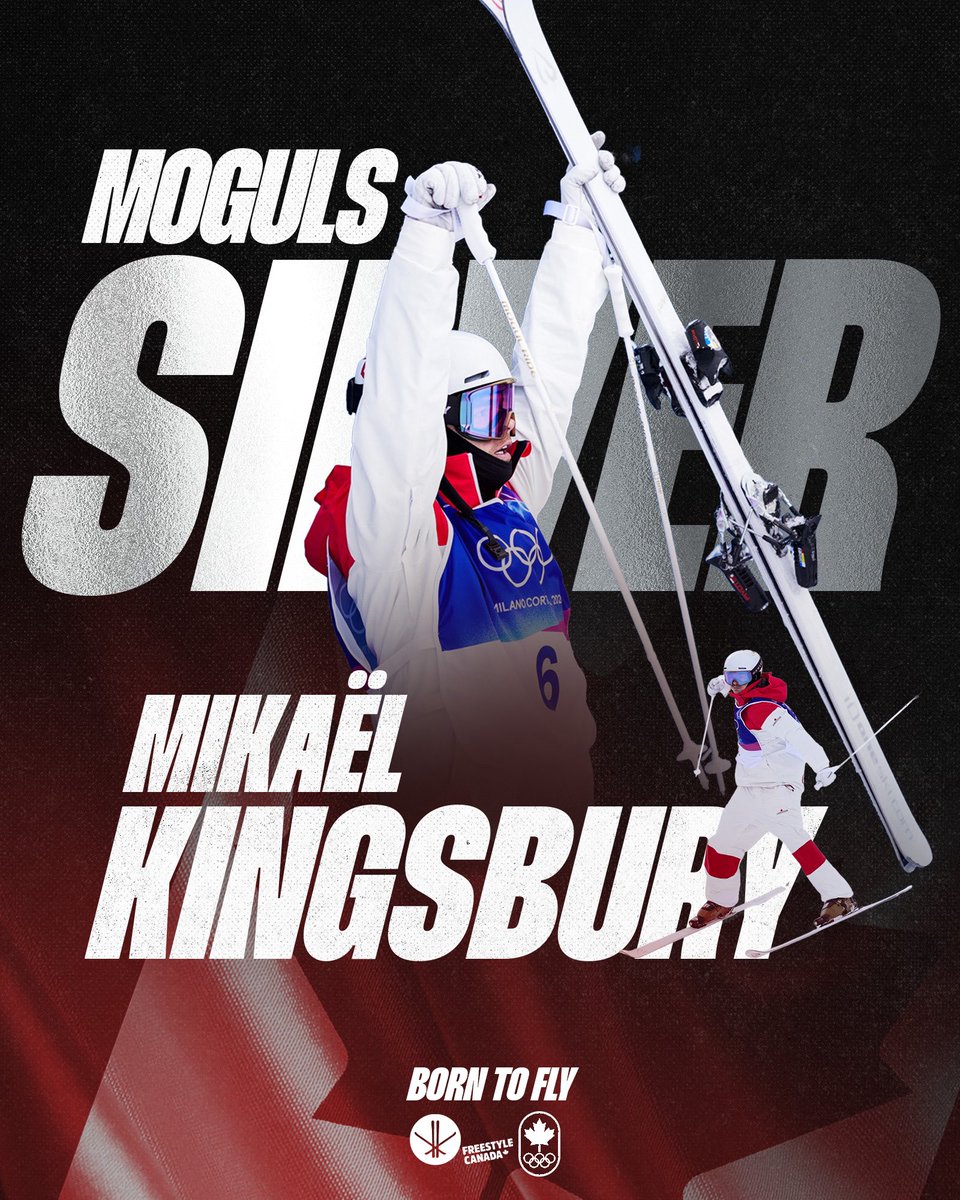 canfreestyleski's tweet photo. @mikaelkingsbury adds another silver to his Olympic résumé. A true icon for Canada.

Four Games. Four medals. 🥈🥈🥈🥇 https://t.co/4gQQKRUoaL