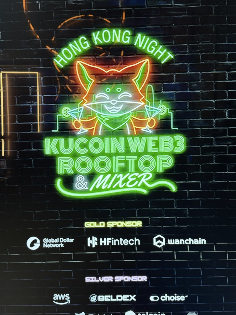 BeldexCoin's tweet photo. Beldex at the @kucoincom Web3 Rooftop Mixer in Hong Kong 🇭🇰

Connecting with industry leaders, exploring new collaborations, and driving conversations around privacy-focused Web3 infrastructure. 🤝 https://t.co/LoKysL7fvT