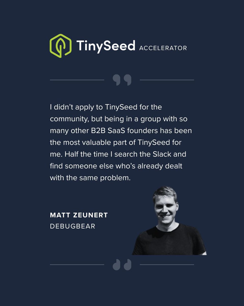 TinySeed tweet media