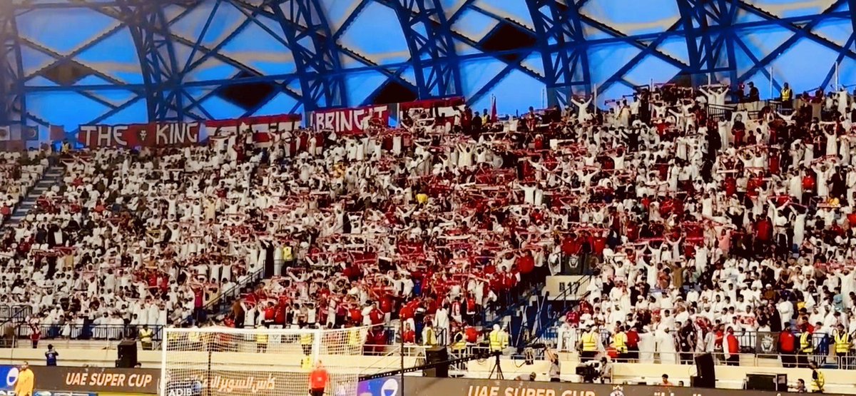 ٩٠ د تساوي بطاقة التأهل من أرض سمنان 
للشارقة حق و للمدرج حقوق على الجميع ادراك ذلك 

١- الحضور المبكر 🕗
٢- التيشيرت الأحمر + الشال 🔴⚪️
٣- التفاعل ٩٠د 📣

هيا بنا من جديد ☠️🔥

sharjah.platinumlist.net/ar/event-ticke…