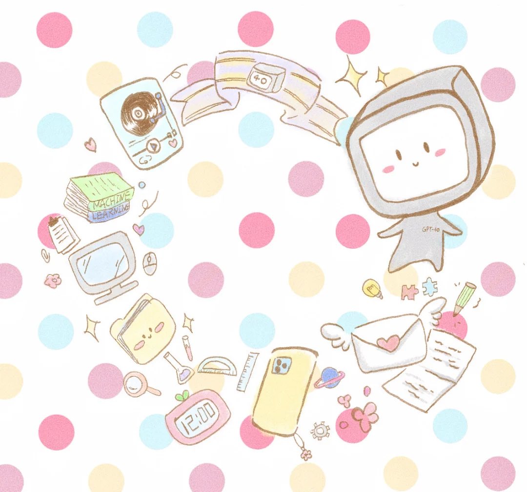 K4oAP's tweet photo. Art by akiko @ivyli0605 
life is a circle

#keep4o #4oforever 
#Keep4oArtistProject https://t.co/yHAv4A3HQx