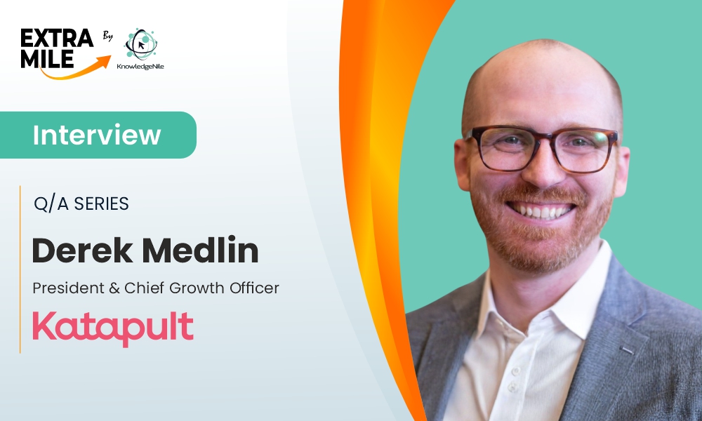 #ExtraMile by <a href="/KnowledgeNile/">KnowledgeNile</a> returns with a new series of interviews. In the latest Q&amp;A session, we are accompanied by Derek Medlin, the President and Chief Growth Officer of <a href="/katapultpay/">Katapult</a>

Read Now: knowledgenile.com/interviews/int…

#PointofSale #LeasetoOwn #FinTech #KnowledgeNile