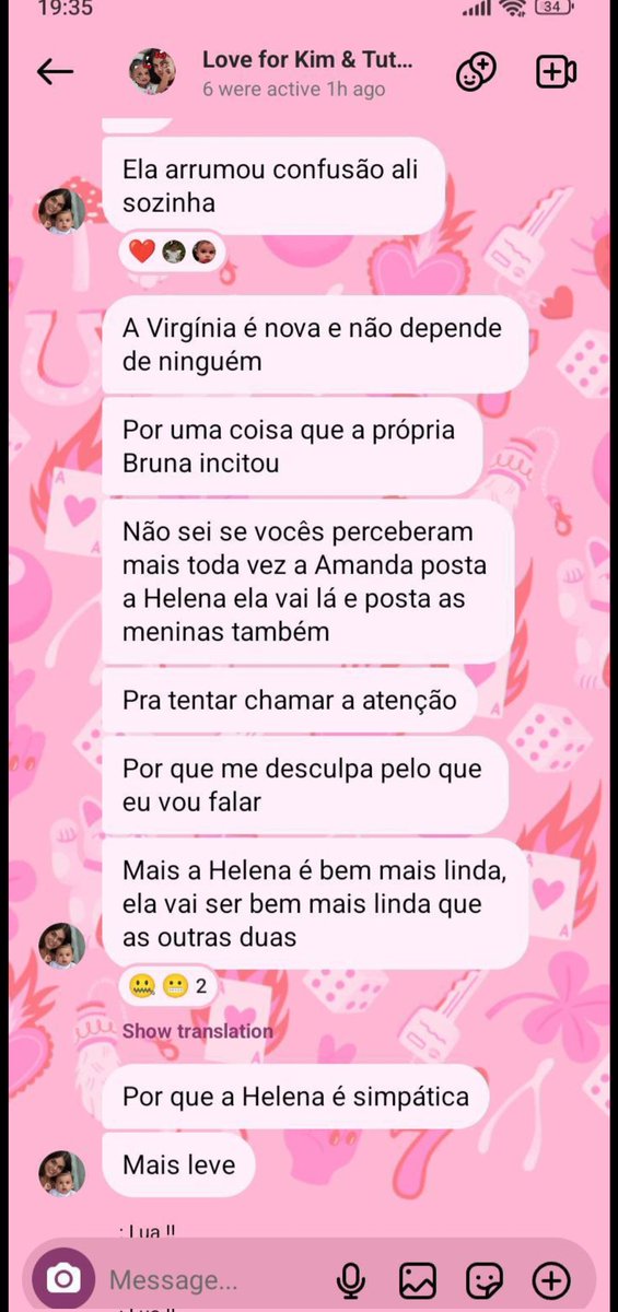 epiiiii67's tweet photo. Kkkkkkk essa fandom “angel” não tem limite pra inveja. A Bruna não precisa ficar com ciúmes da favorita de vocês. Olha o tipo de conversa que inventam. Muito mais bonita. As outras duas são feias pra caramba. https://t.co/0wWRmrw4Vs