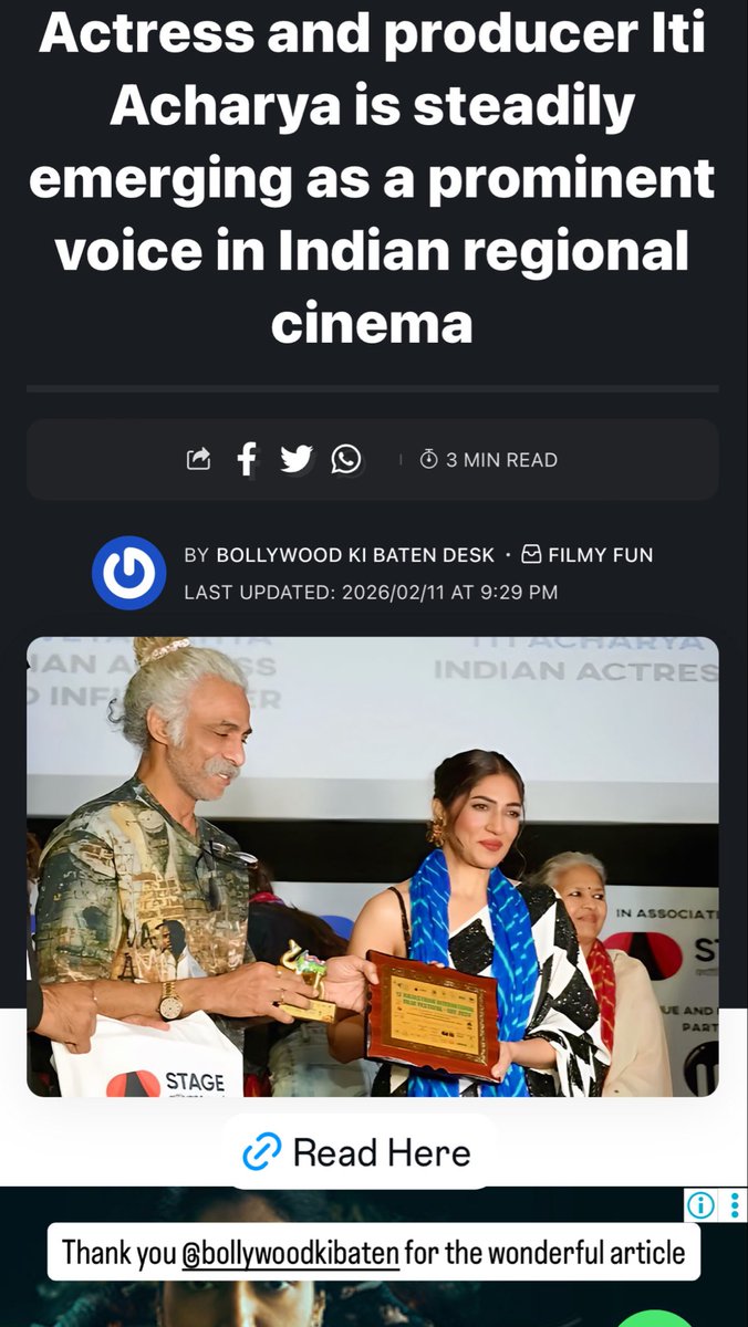 Thank you @bollywoodkibatien