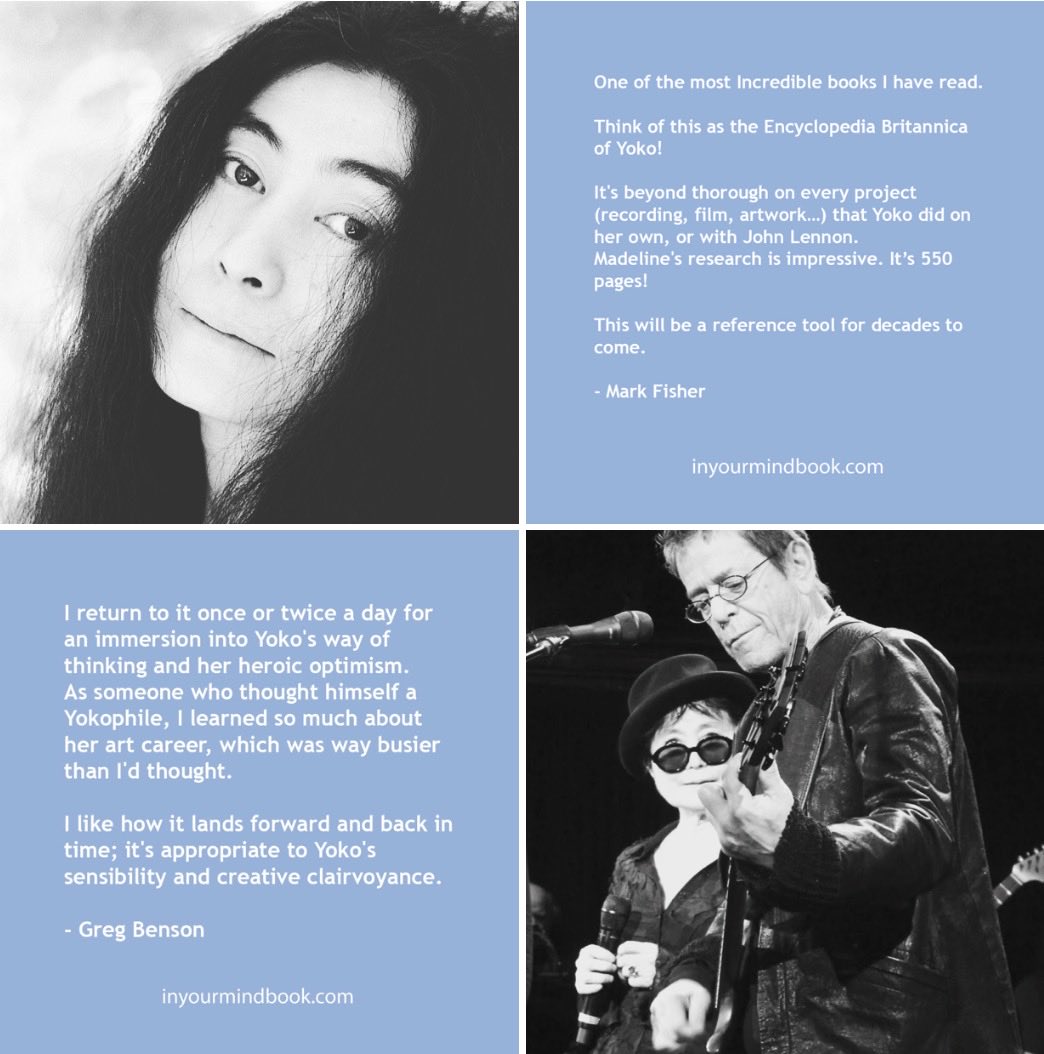 In Your Mind-The Infinite Universe of Yoko Ono 
E-BOOK NOW AVAILABLE 
store.bookbaby.com/book/in-your-m…
&amp;
Amazon
amazon.com/Your-Mind-Infi…

Social Media
linktr.ee/conceptualbooks

<a href="/seanonolennon/">Seán Ono Lennon</a> #yokoono #yoko #johnlennon #thebeatles #yokoonobiography #yokoonobook #onetoone #warisover #imagine