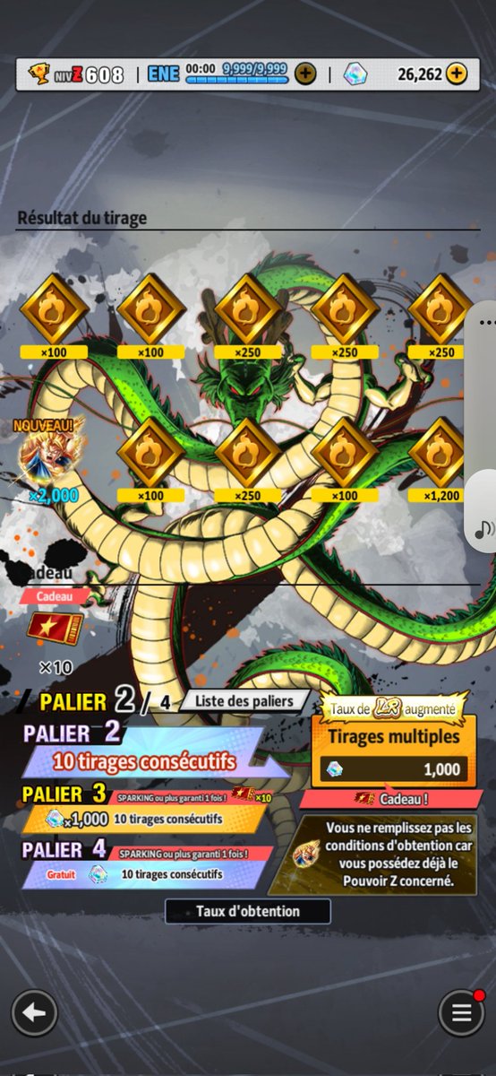 RChrlt's tweet photo. 2EME STEP !!!!!
YEEESSSS !!!!!
#DragonballLegends https://t.co/GNgPej21KV