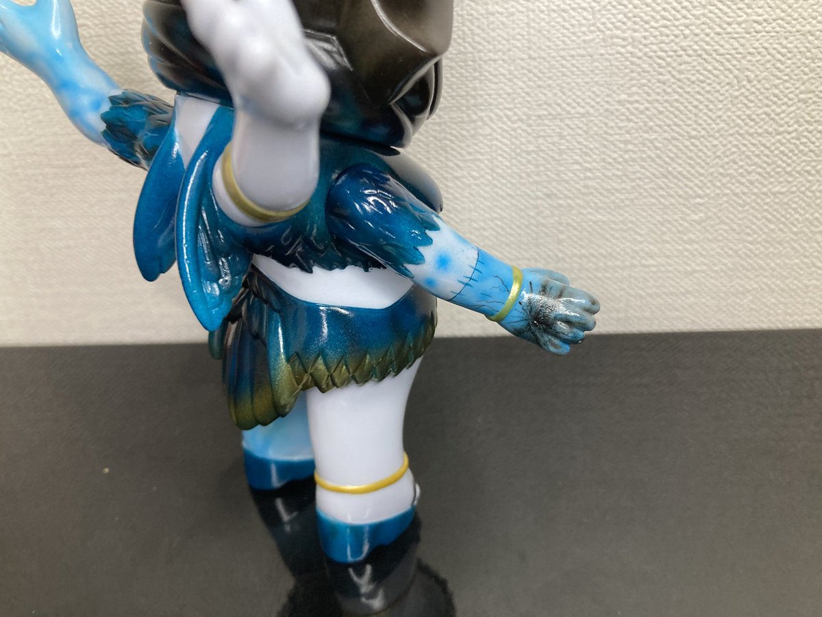 P9TOYS×SKULL CUBEコラボの ヨゲンちゃんお迎えしました💀 たくさんの