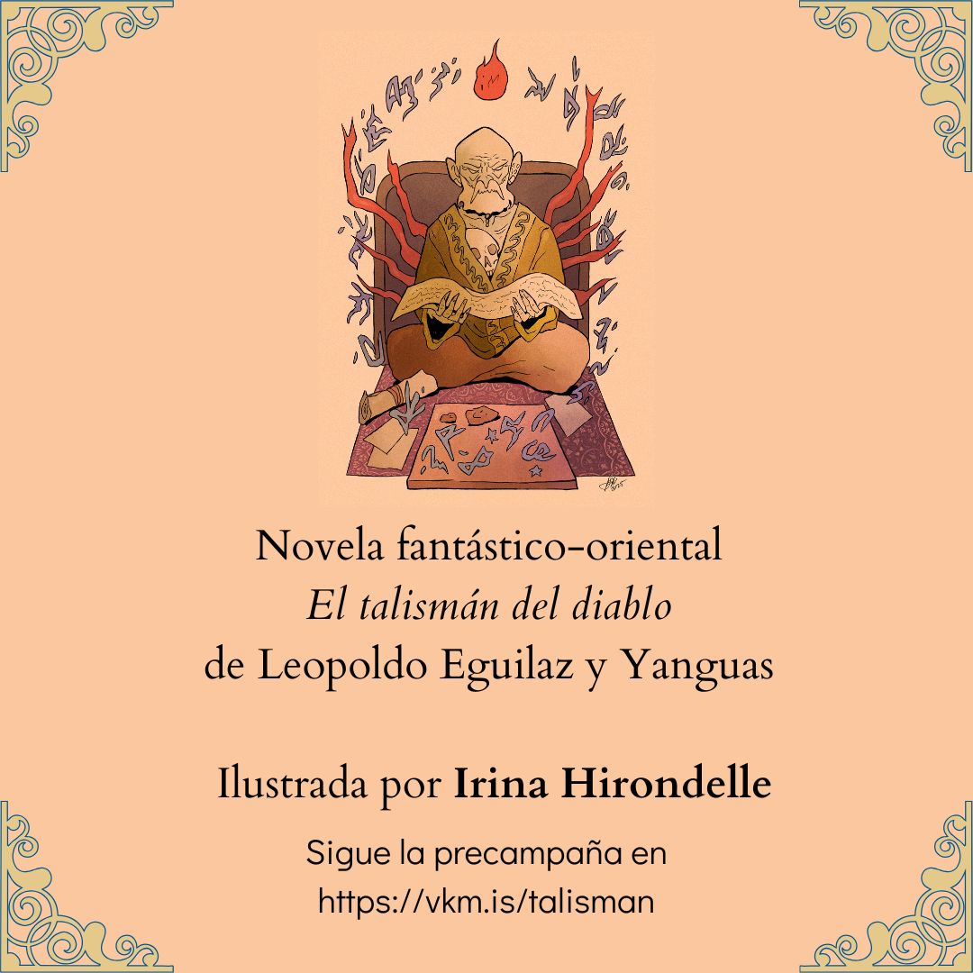 Hemos logrado el 50% del objetivo.
Ya sabéis que es TODO o NADA.

Esta preventa ofrece 250 ejemplares y que podéis 
reservar un ejemplar junto a regalos exclusivos. 

Una novela casi inédita y que ha ilustrado <a href="/IrinaHirondelle/">Irina Hirondelle 🌿</a> 

Echad un vistazo en
vkm.is/talisman