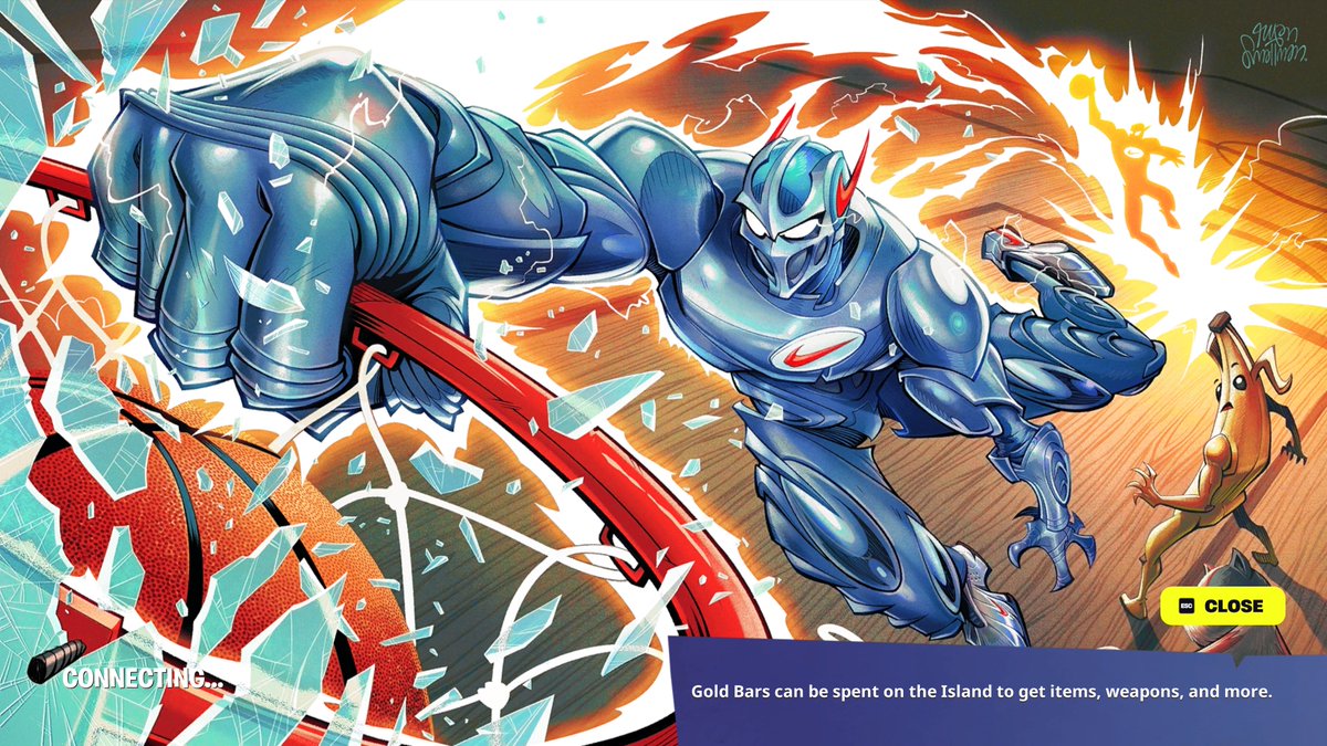 Fortnite x NIKE

Swooshman Loading Screen