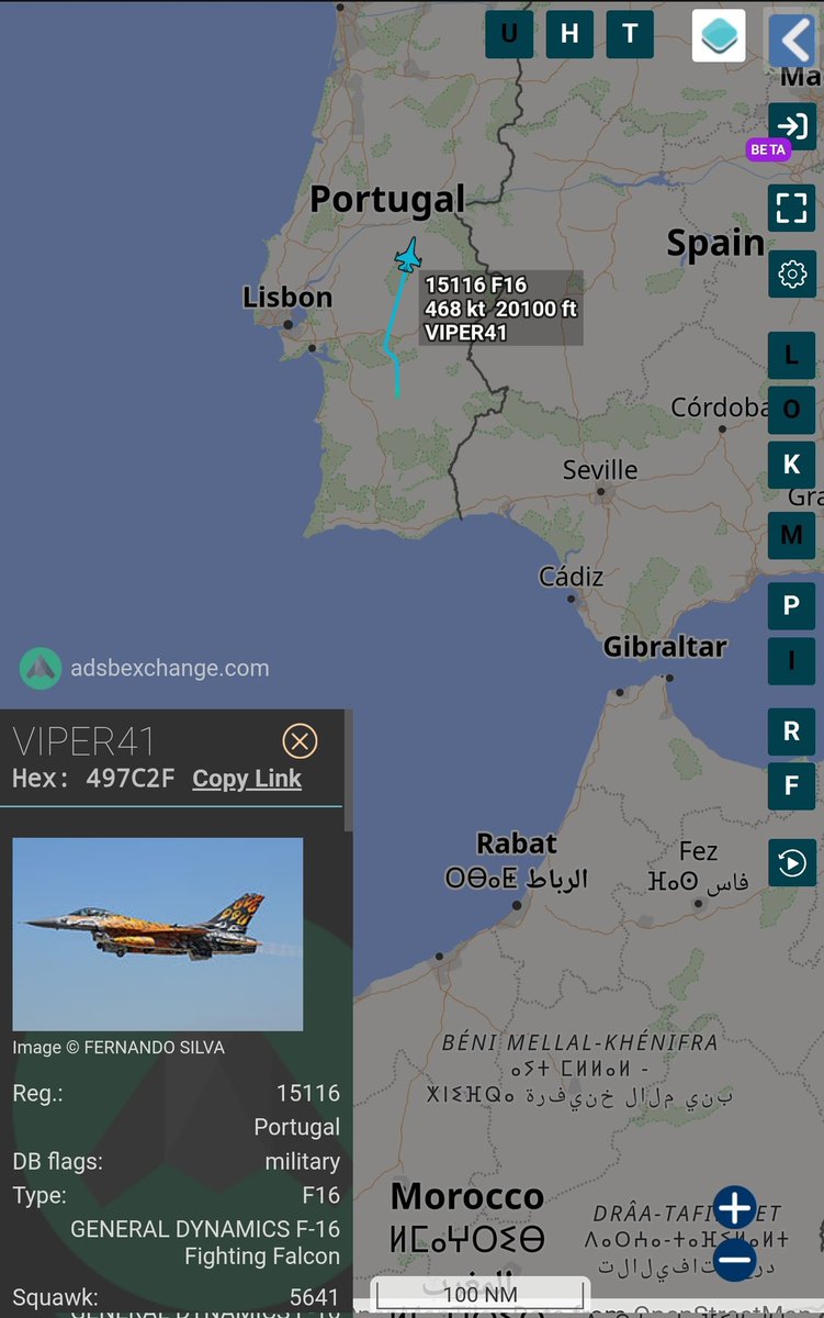 sipjack1776's tweet image. Caught ya! 😃👋
Portugal 🇵🇹 
F-16AM Fighting Falcon 
#497C2F/15116/VIPER41
#livery
@Borrowed7Time @JasonZicker @MRAIDANya