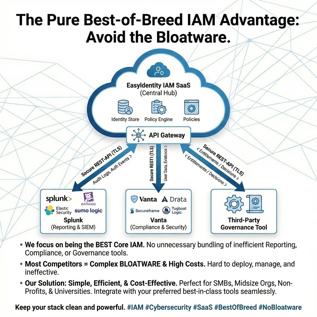 TheEasyIdentity's tweet photo. 👉 Experience seamless @TheEasyIdentity #Cloud #IAM, ready in 15 minutes in your local region at https://t.co/QIZLGUkj4y
#CIO #CISO #ITsecurity #cybersecurityawareness #CybersecurityNews #cybersec #MFA #SaaS https://t.co/Sg6GjTIfqm