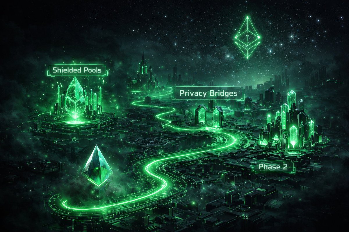 ZKPSHELL's tweet photo. Privacy is a journey, not just a destination. 

Phase 1 of ZKSHELL is the foundation. We’re heads down on the roadmap:

🛠️ Shielded Pool Integration
🔗 Cross-chain Privacy Bridges
⚖️ Compliance-First Disclosure Tools

#ZKPSHELL #EthPrivacy #Ethereum https://t.co/B724FJJH8g