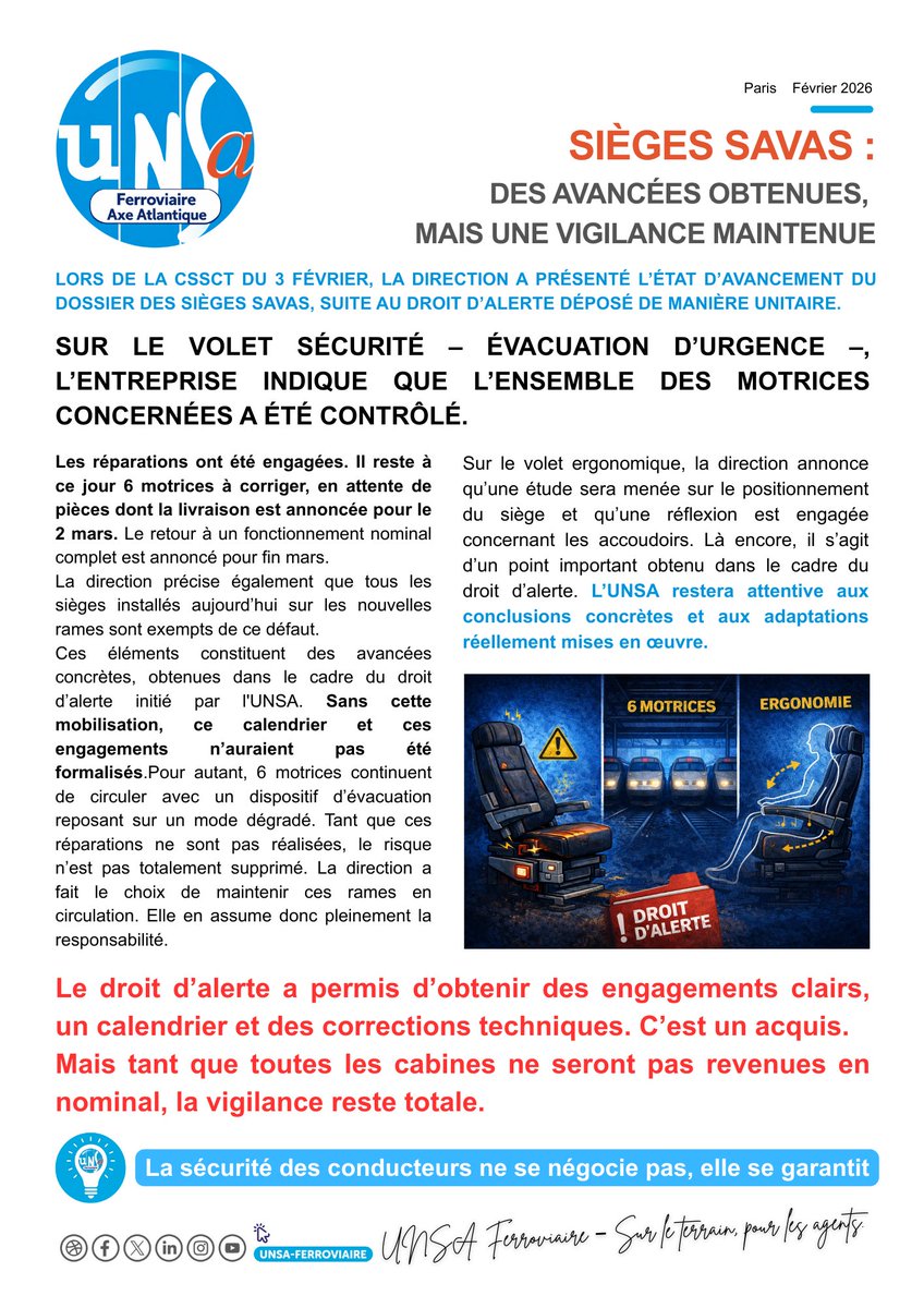 UNSA ferroviaire PRG tweet media