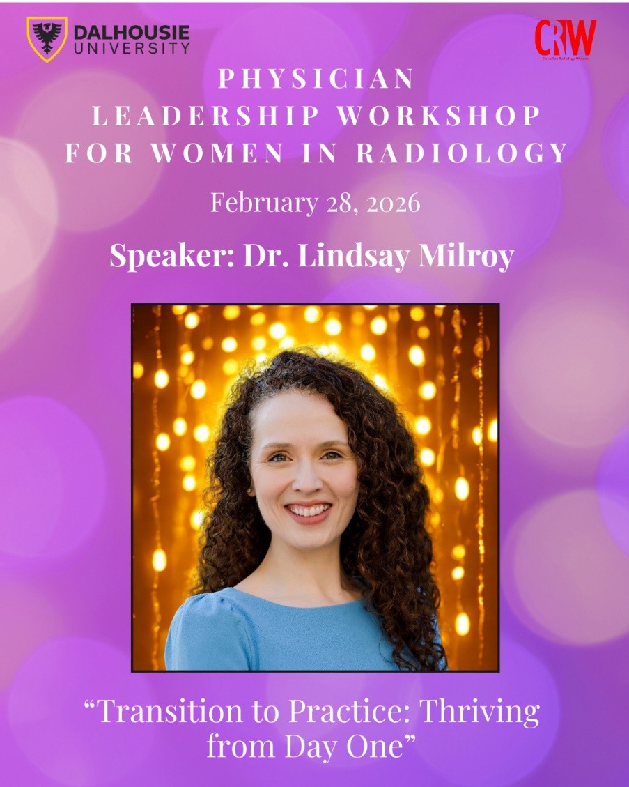 Get ready to learn from an incredible leader in neuroradiology at the Physician Leadership Workshop for Women in Radiology on Saturday, February 28.

Dr. Lindsay Milroy knows what it takes to lead at every level and she’s here to share it with you!

🔗 bit.ly/39i3jws
