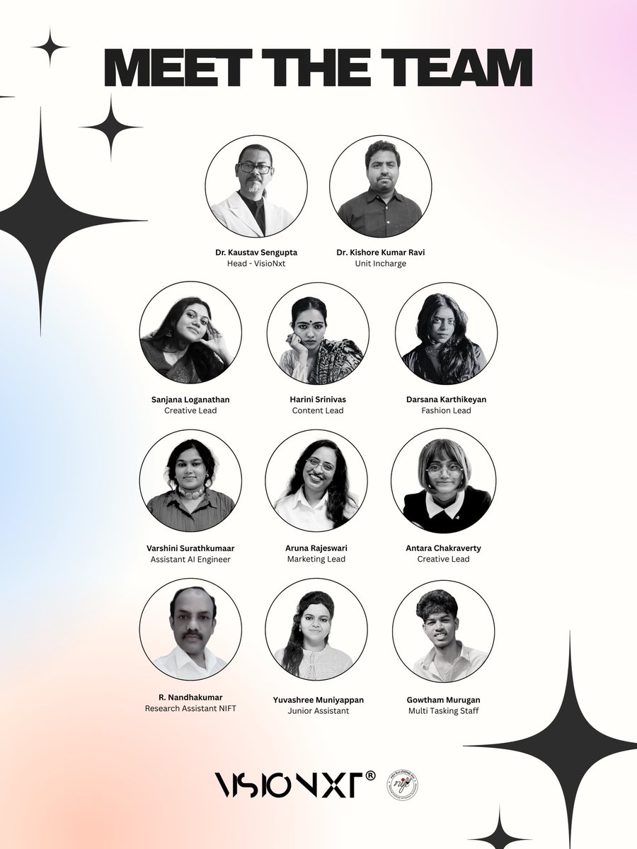 VisioNxt is growing! With strengthened leadership and an expanding team across research, strategy, creative and marketing, we continue to build at the intersection of fashion, foresight &amp; technology. Excited to welcome new voices as we shape the future intelligently!#teamvisionxt