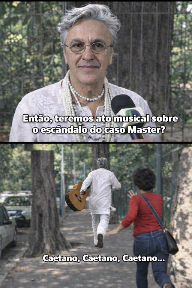 thigagliasso's tweet photo. O Brasil implodindo com Master, Toffoli, INSS, Lulinha, mas cadê os artistas sabor democracia? Alguém viu? https://t.co/eZBW0sE5Dd