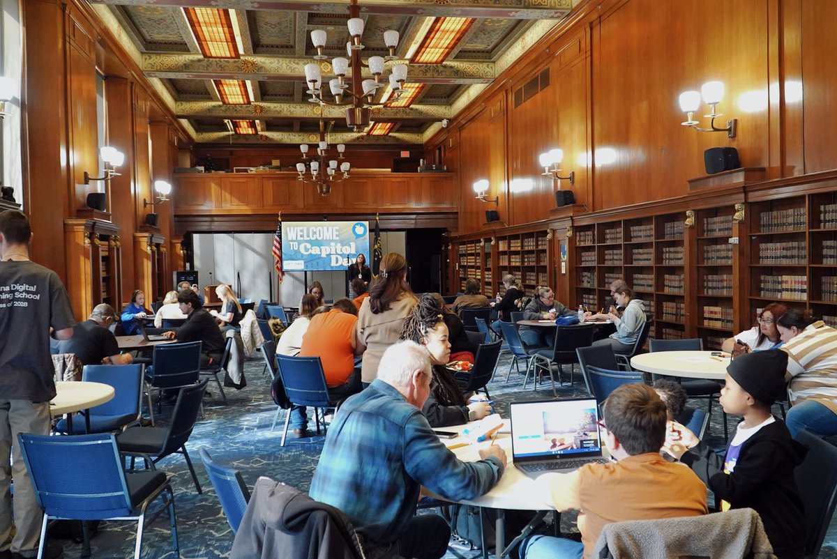 It was a fantastic day at Indiana PSO Capitol Day 2026! 🇺🇸✏️

Families &amp; school leaders gathered at the <a href="/state_library/">Indiana State Library</a> &amp; the Indiana Statehouse to engage directly in the legislative process &amp; advocate for school choice in Indiana! 

#CapitolDay2026 #SchoolChoice